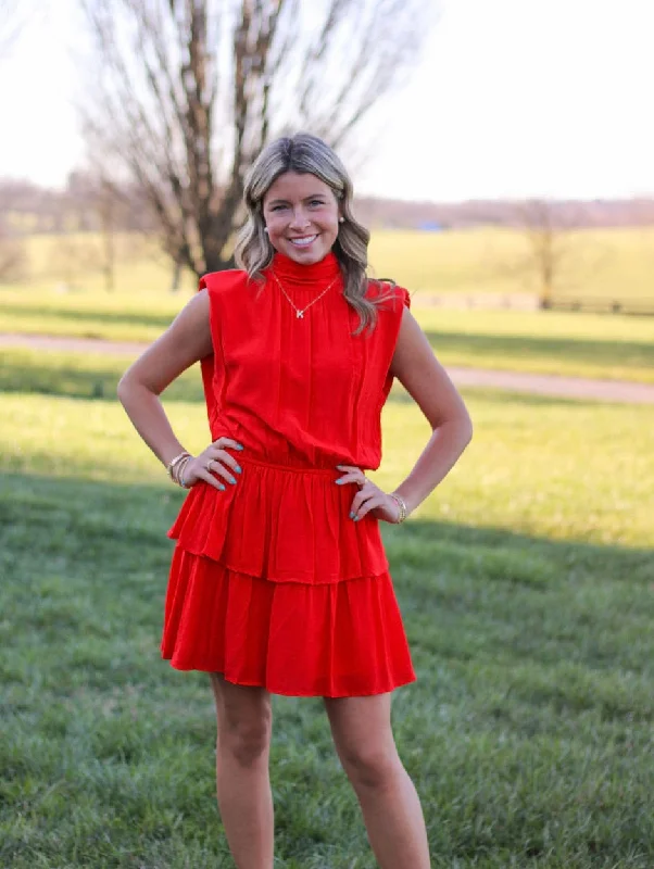 Red Lipgloss Dress