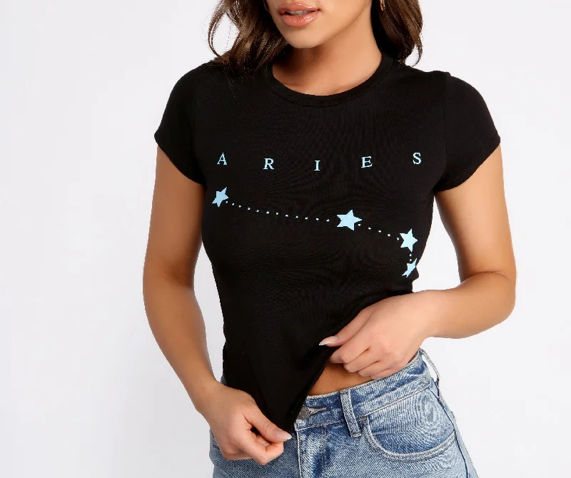 Aries Star Graphic Tee