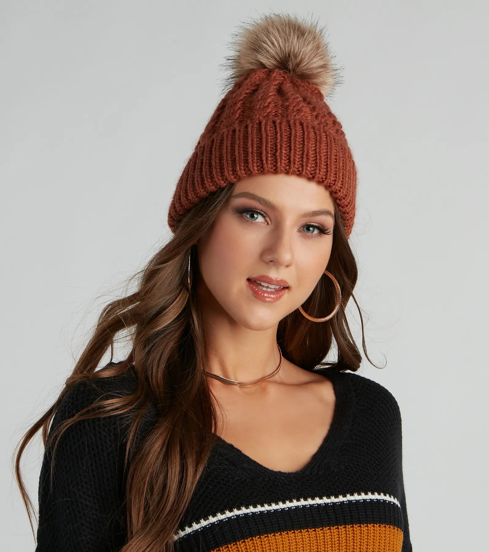 Chilly Days Chunky Knit Beanie