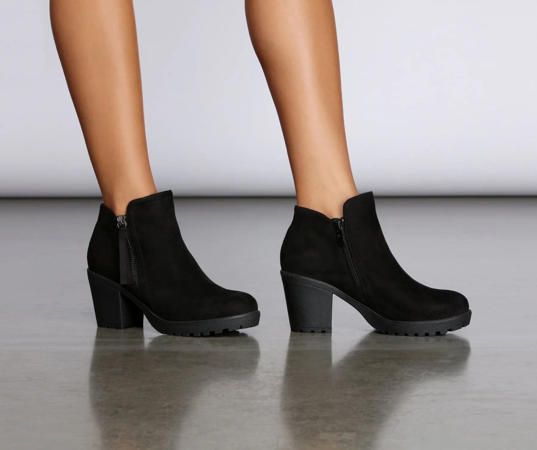 Classic Black Booties