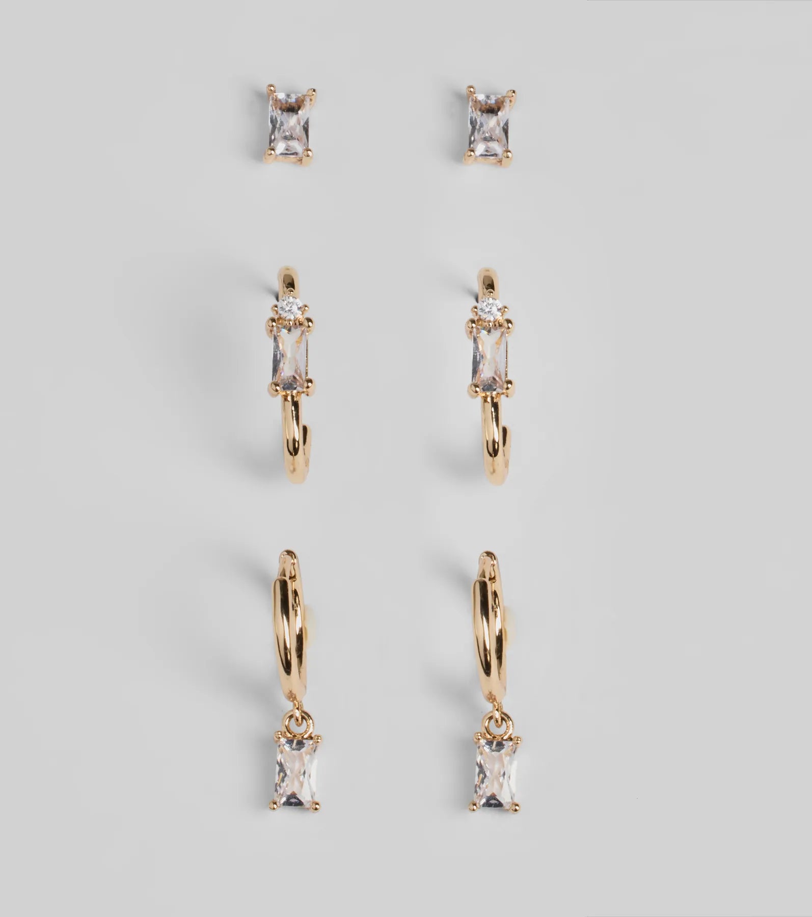 Truth Be Bold Three-Pack Earrings Set