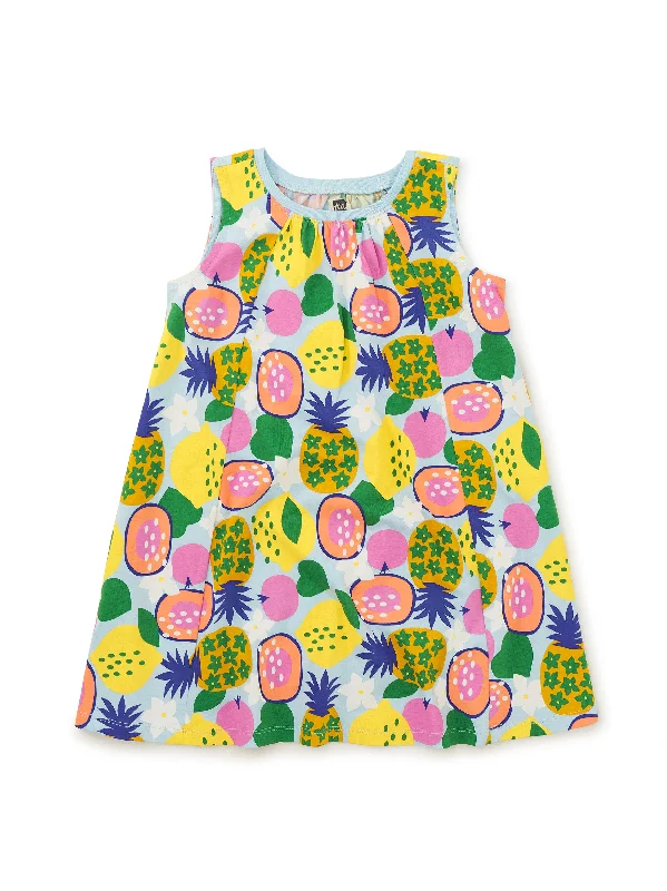 Trapeze Dress - Tropical Fruits