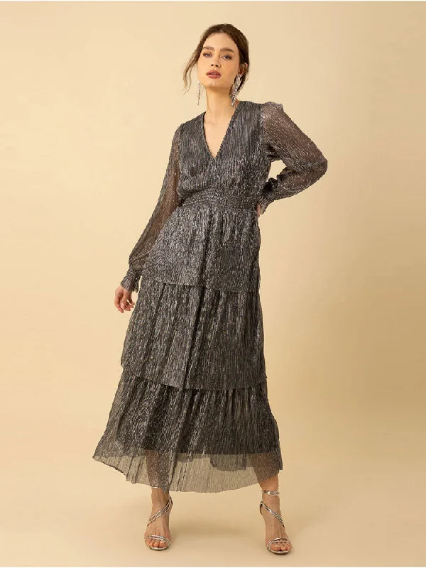 Hale Bob Bianca Dress Silver