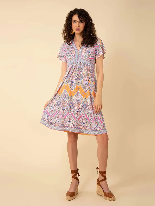 Hale Bob Elise Dress Orange