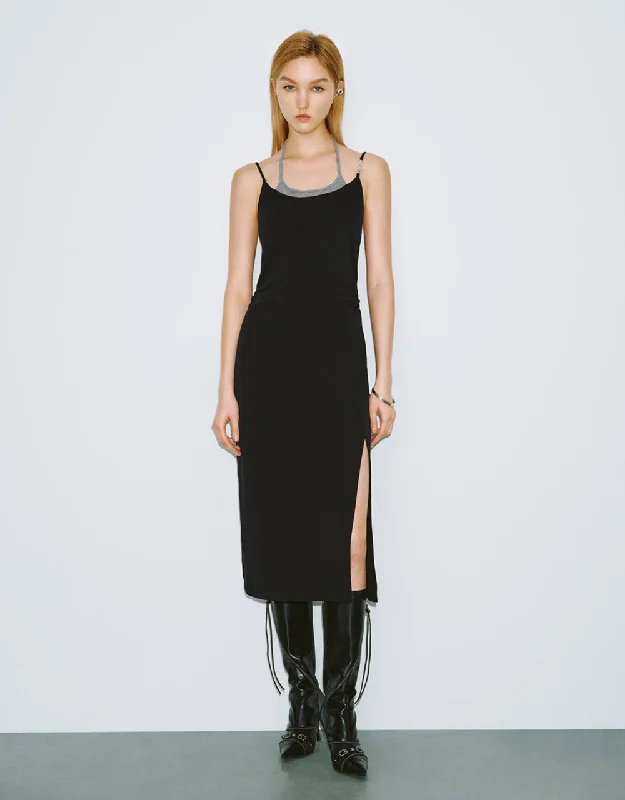 Halter Neck Skinny Dress