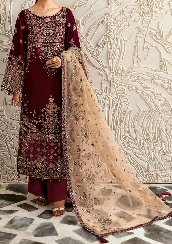 Ramsha Pakistani Luxury Velvet Dress