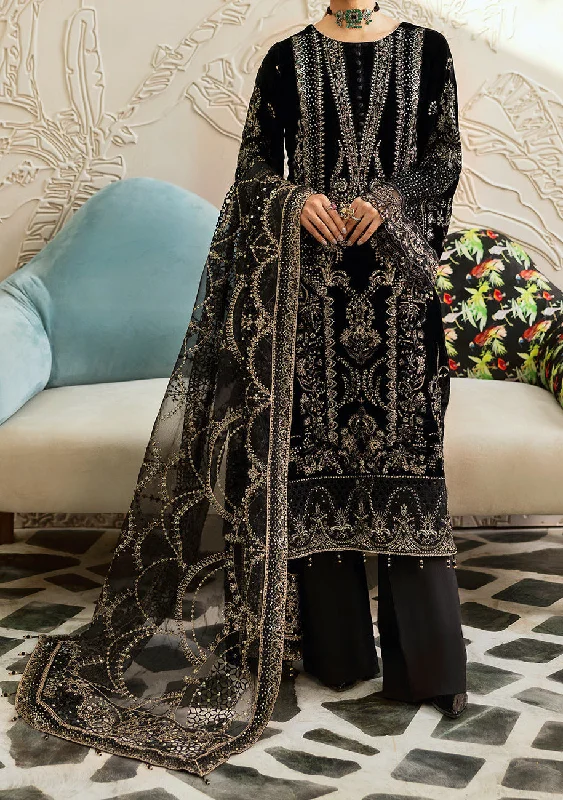 Ramsha Pakistani Luxury Velvet Dress