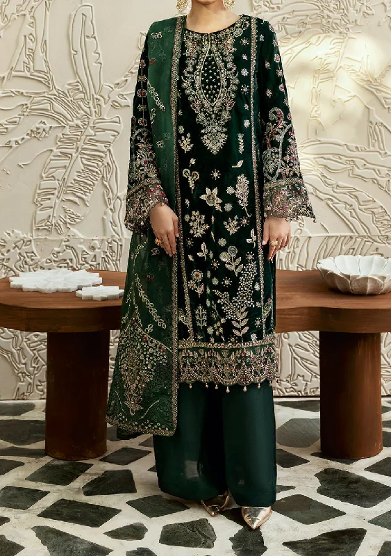 Ramsha Pakistani Luxury Velvet Dress