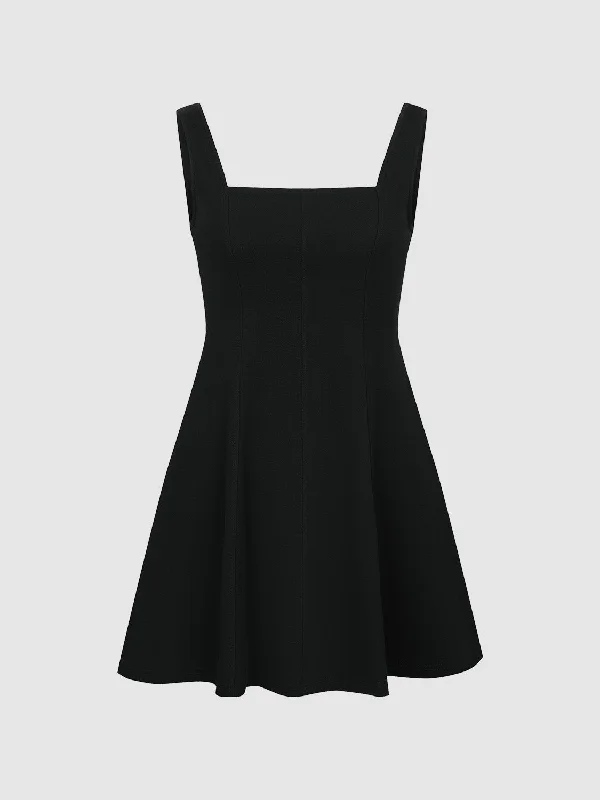 Sleeveless A-Line Dresses