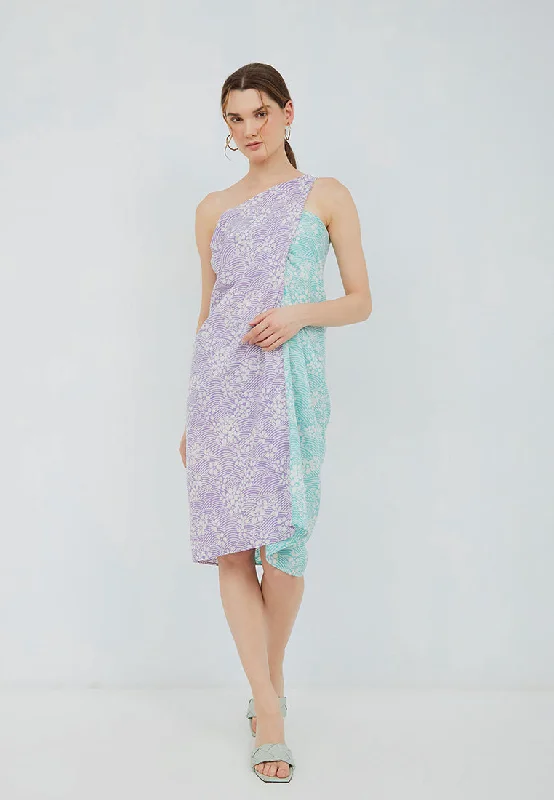 SAKURA さくら LILAC MINT Sarong Skirt